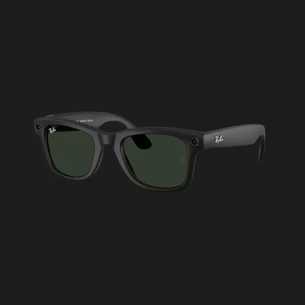 Смарт-окуляри Ray-Ban Meta Wayfarer (Gen 2) (Shiny Black/Clear to Graphite Green Transitions) (RW4012 601/1M 53-22) (L)