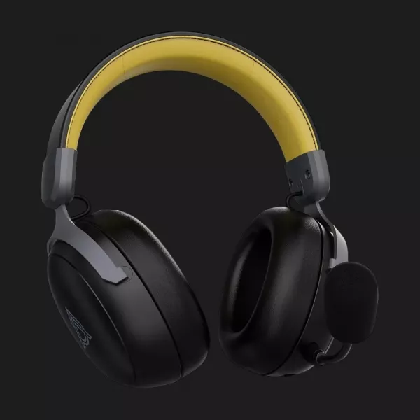 Гарнітура Ajazz AHM08 MAX (Black/Gray/Yellow) (UA)