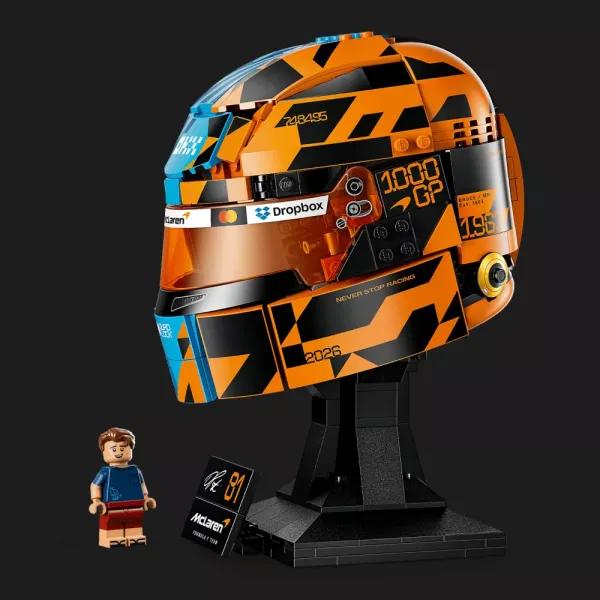 Конструктор LEGO Editions Шолом Оскара Піастрі з команди McLaren Mastercard F1 (43017)