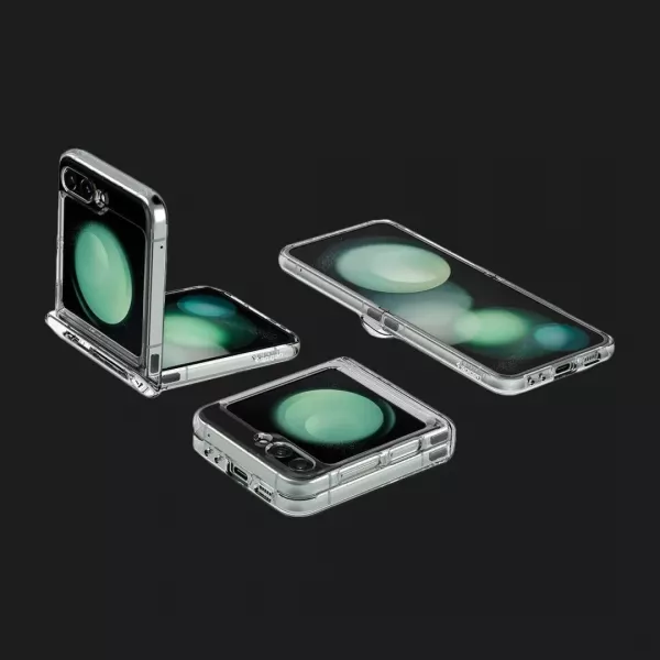 Чохол Spigen Thin Fit Pro для Samsung Galaxy Flip 5 (Crystal Clear)