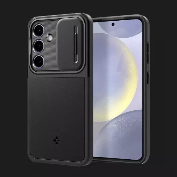 Чохол Spigen Optik Armor для Samsung Galaxy S24 (Black)