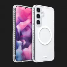 Чохол-накладка LAUT HUEX with MagSafe для Samsung Galaxy S24 (Crystal)
