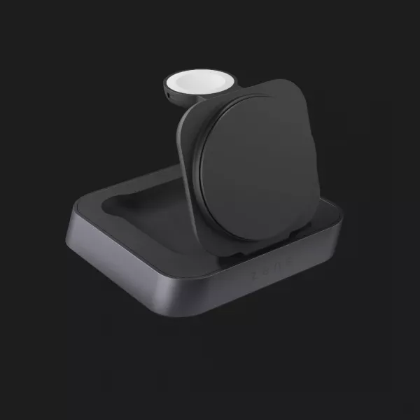 Безпровідна зарядка Zens Nightstand Charger Pro 2 Wireless (ZEDC28B/00) (Black)