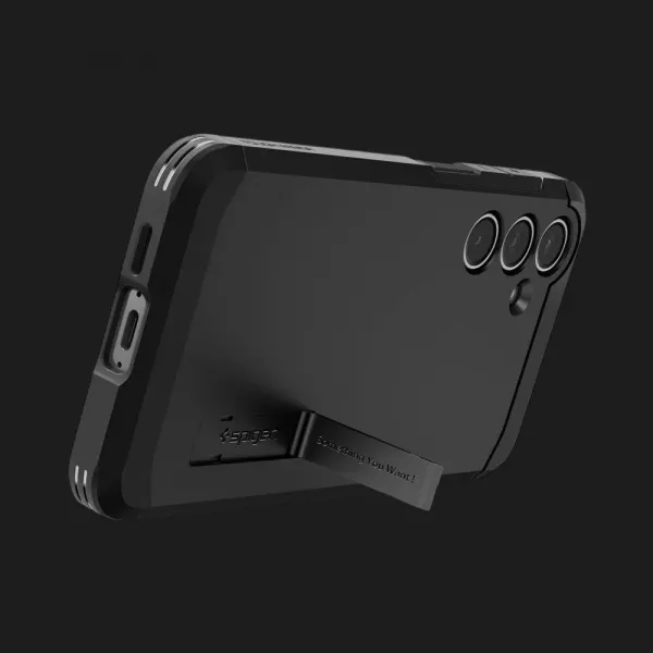 Чохол Spigen Tough Armor для Samsung S24 FE (Black)
