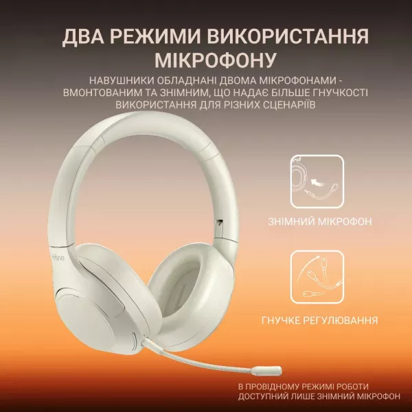 Ігрова гарнітура Fifine X3W (White)
